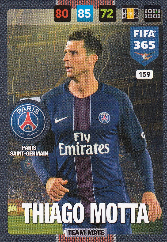 159. THIAGO MOTTA - PARIS SAINT-GERMAIN - TEAM MATE