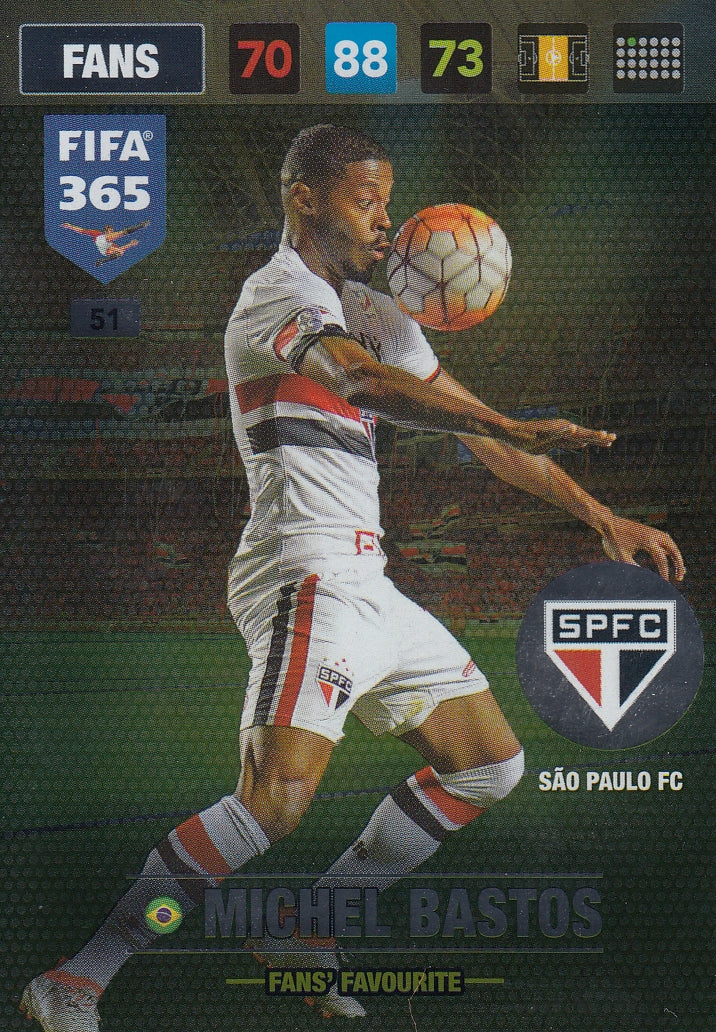 051. MICHEL BASTOS - SÃO PAULO FC - FANS - FANS’ FAVOURITE