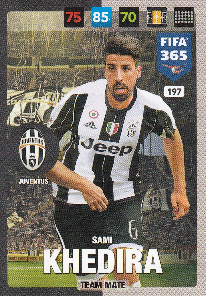 197. SAMI KHEDIRA - JUVENTUS - TEAM MATE
