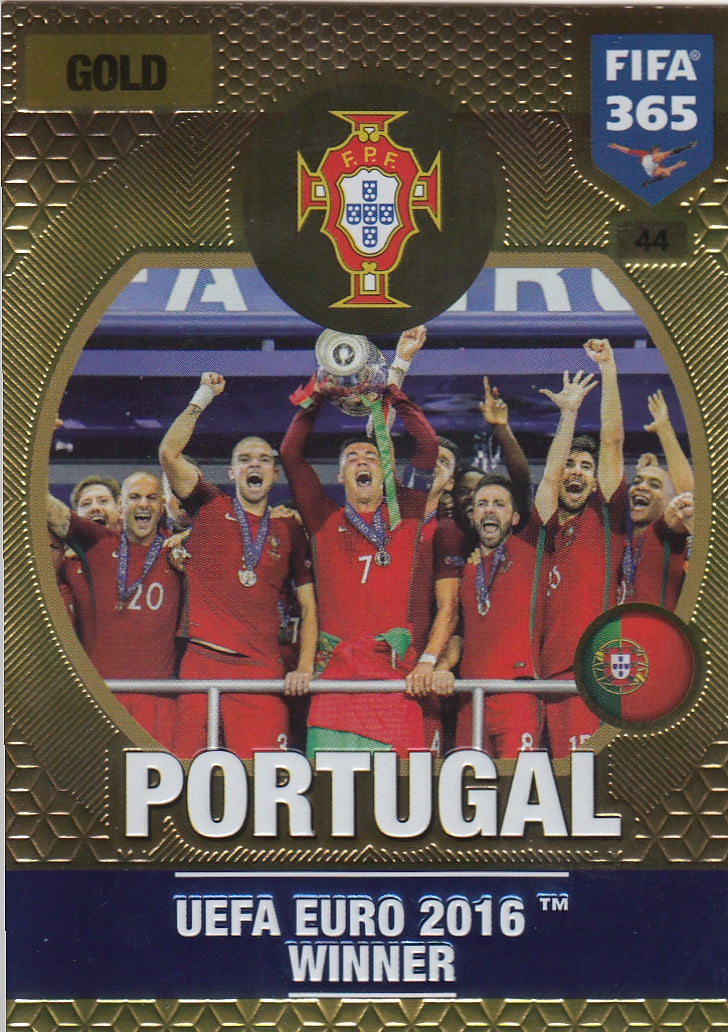 044. PORTUGAL - GOLD - UEFA EURO 2016 WINNER