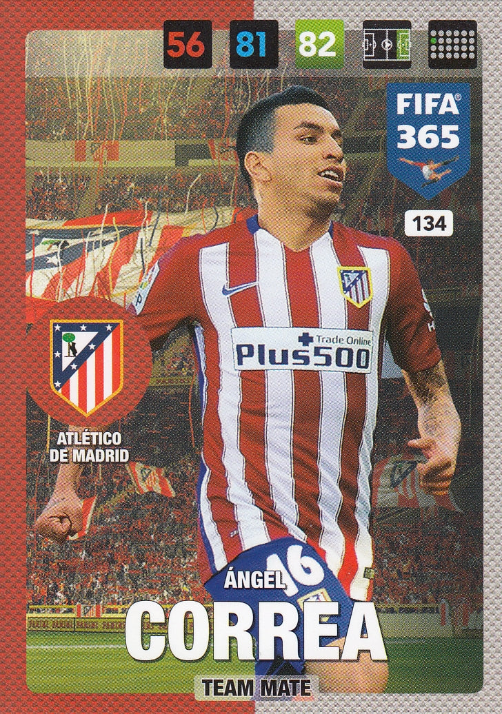 134. ÁNGEL CORREA - ATLÉTICO DE MADRID - TEAM MATE