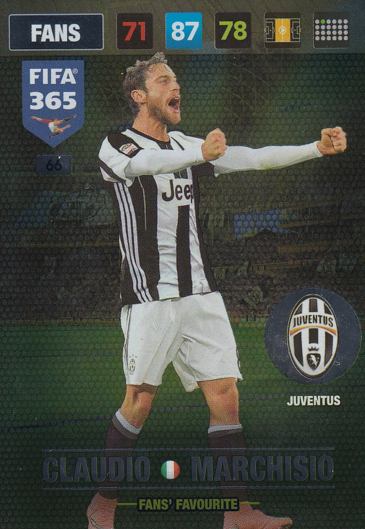 066. CLAUDIO MARCHISIO - JUVENTUS - FANS - FAN’S FAVOURITE