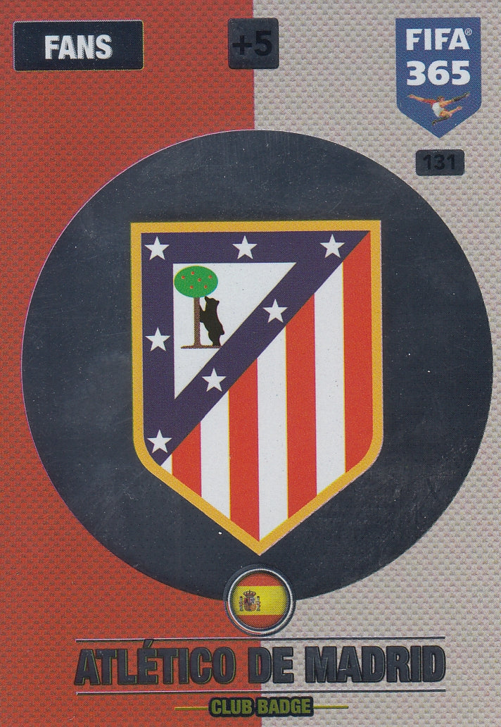 131. ATLÉTICO DE MADRID - SPAIN - FANS - CLUB BADGE