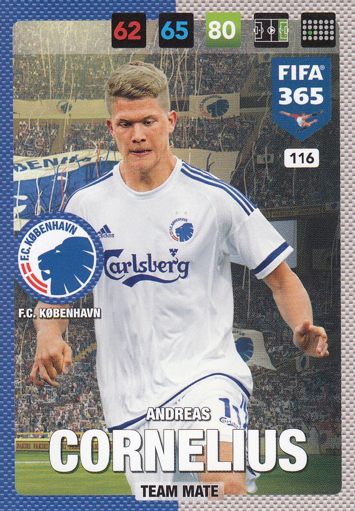 116. ANDREAS CORNELIUS - F.C. KØBENHAVN - TEAM MATE