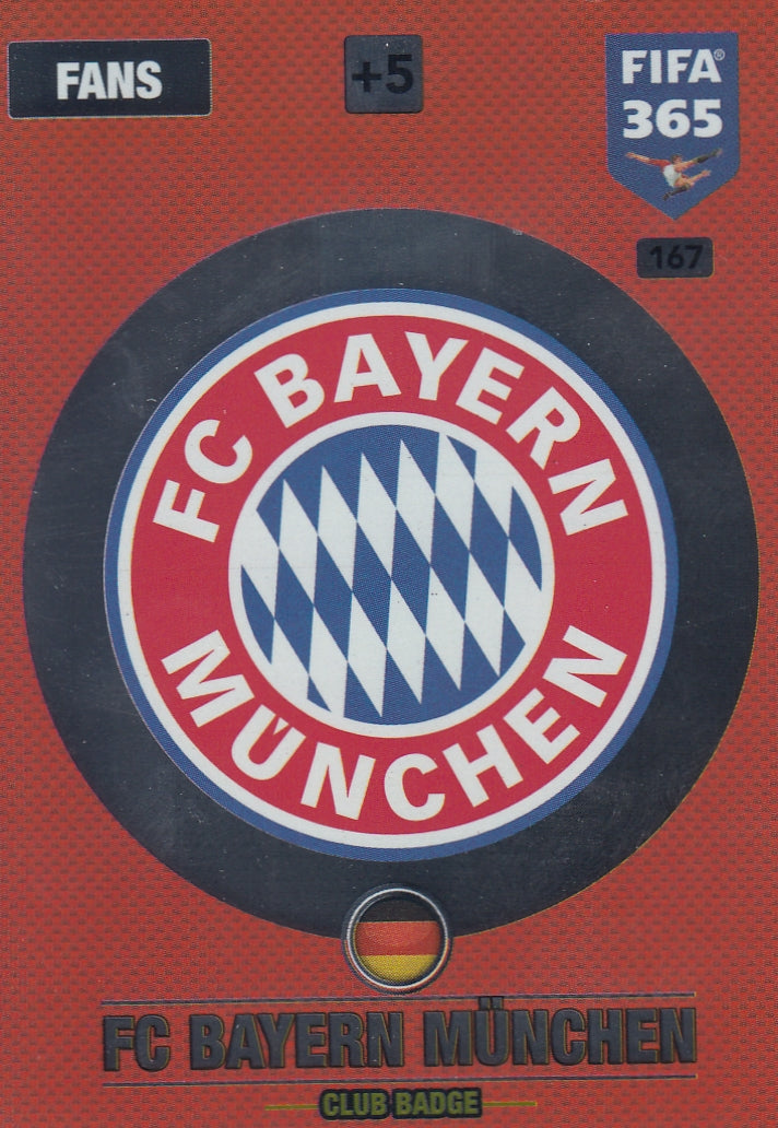 167. FC BAYERN MÜNCHEN - GERMANY - FANS - CLUB BADGE