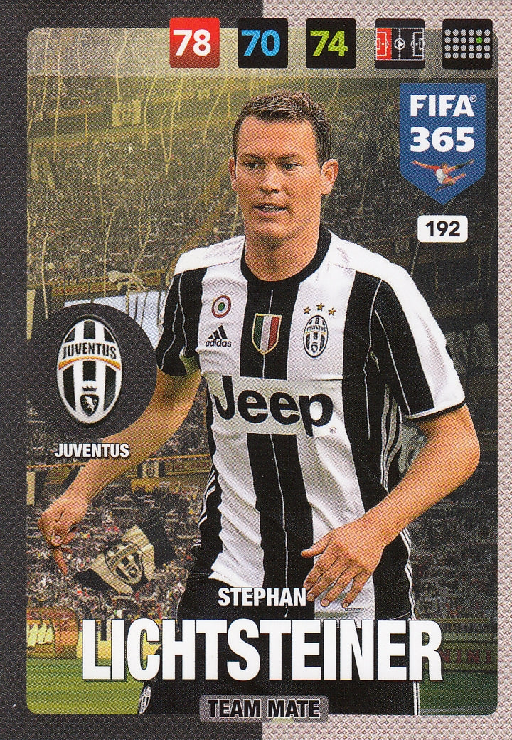 192. STEPHAN LICHSTEINER - JUVENTUS - TEAM MATE