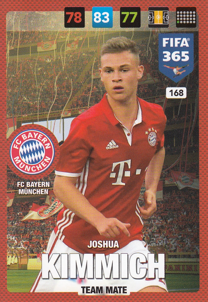 168. JOSHUA KIMMICH - FC BAYERN MÜNCHEN - TEAM MATE
