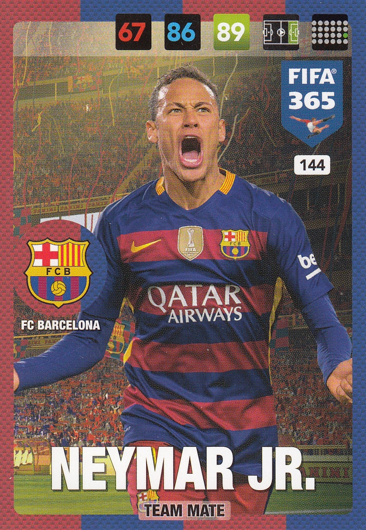144. NEYMAR JR. - FC BARCELONA - TEAM MATE