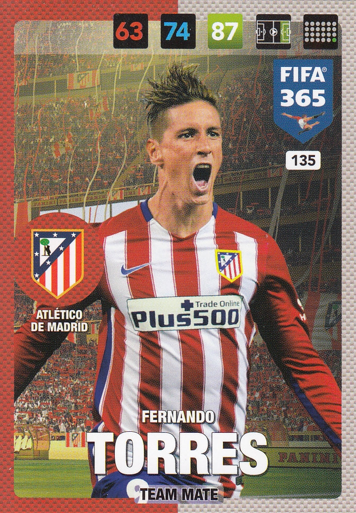 135. FERNANDO TORRES - ATLÉTICO DE MADRID - TEAM MATE