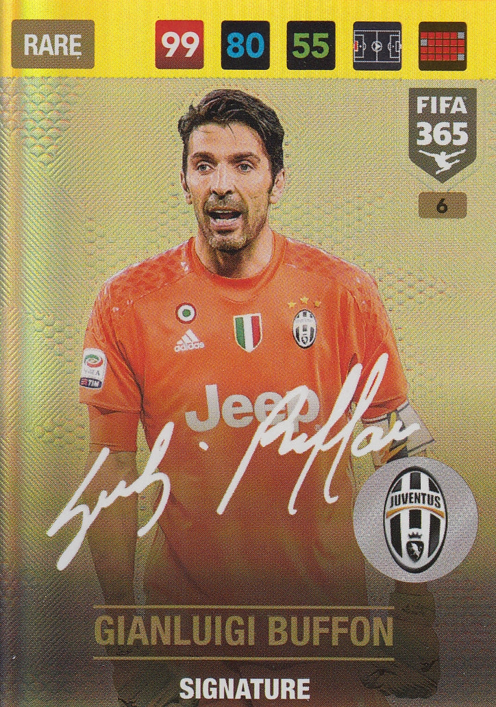006. GIANLUIGI BUFFON - JUVENTUS - RARE - SIGNATURE