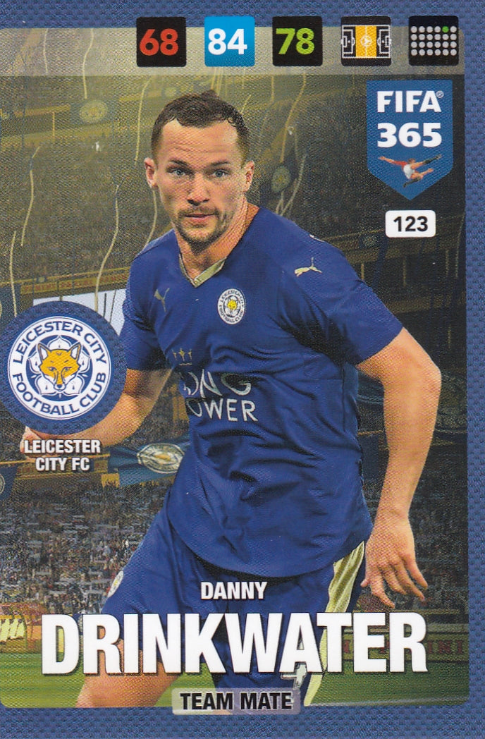 123. DANNY DRINKWATER - LEICESTER CITY FC - TEAM MATE