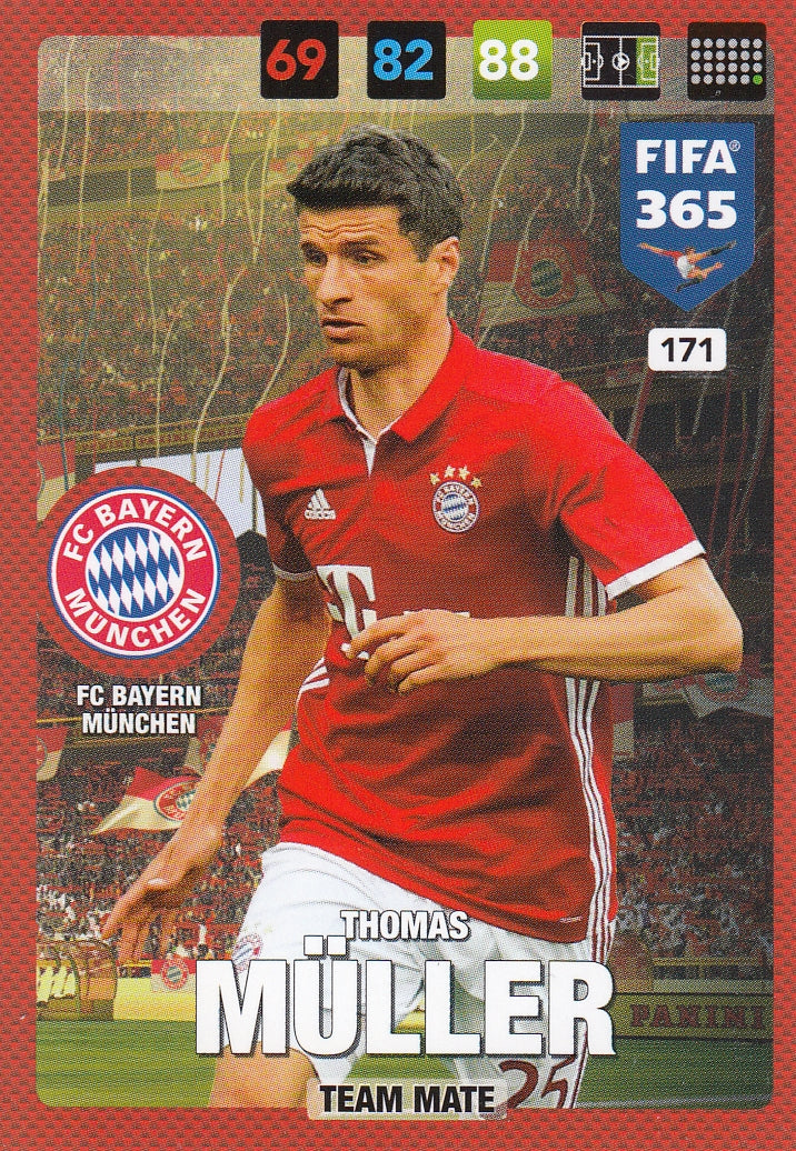 171. THOMAS MÜLLER - FC BAYERN MÜNCHEN - TEAM MATE