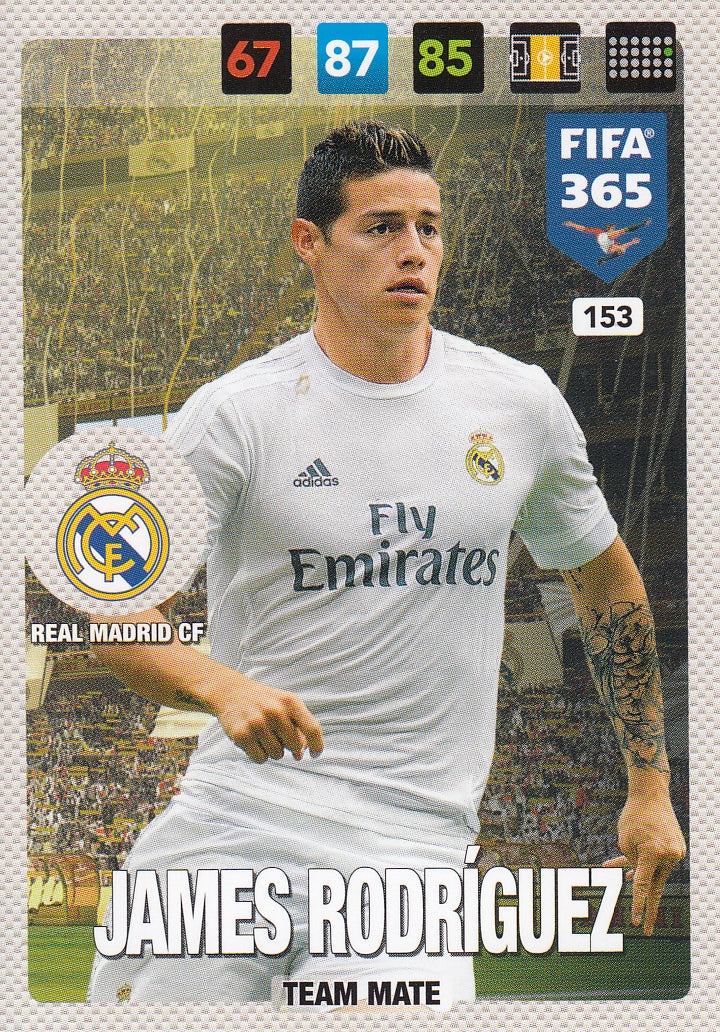 153. JAMES RODRIGUEZ - REAL MADRID CF - TEAM MATE