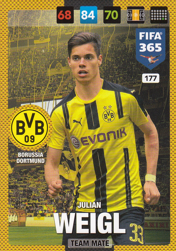 177. JULIAN WEIGL - BORUSSIA DORTMUND - TEAM MATE