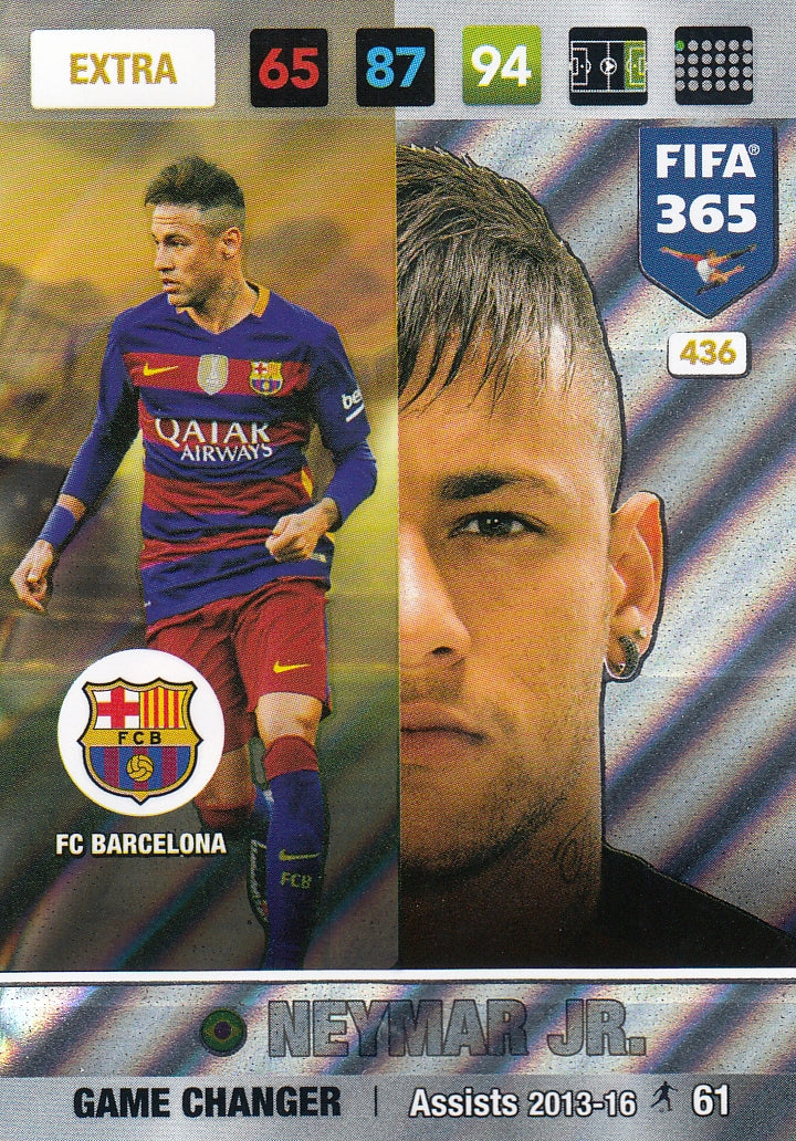 436. NEYMAR JR. - FC BARCELONA - EXTRA - GAME CHANGER