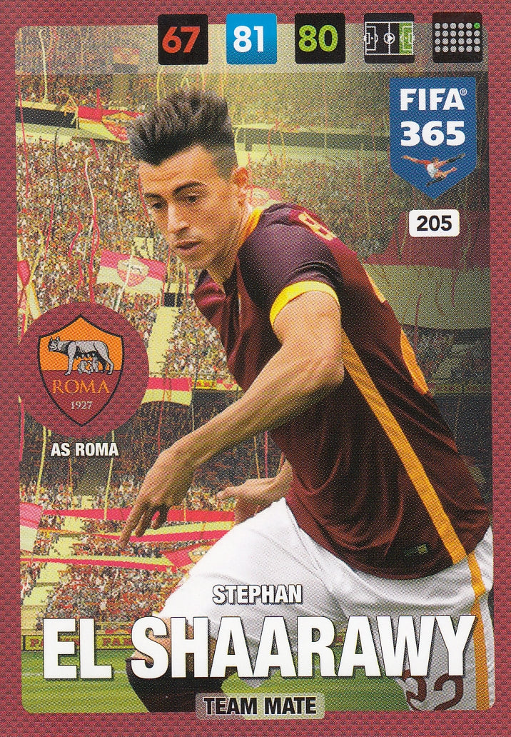 205. STEPHAN EL SHAARAWY - AS ROMA - TEAM MATE