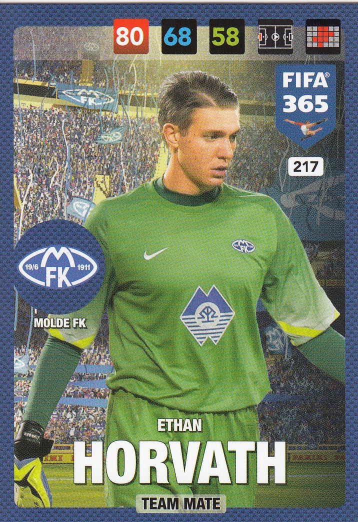 217. ETHAN HORVATH - MOLDE FK - TEAM MATE