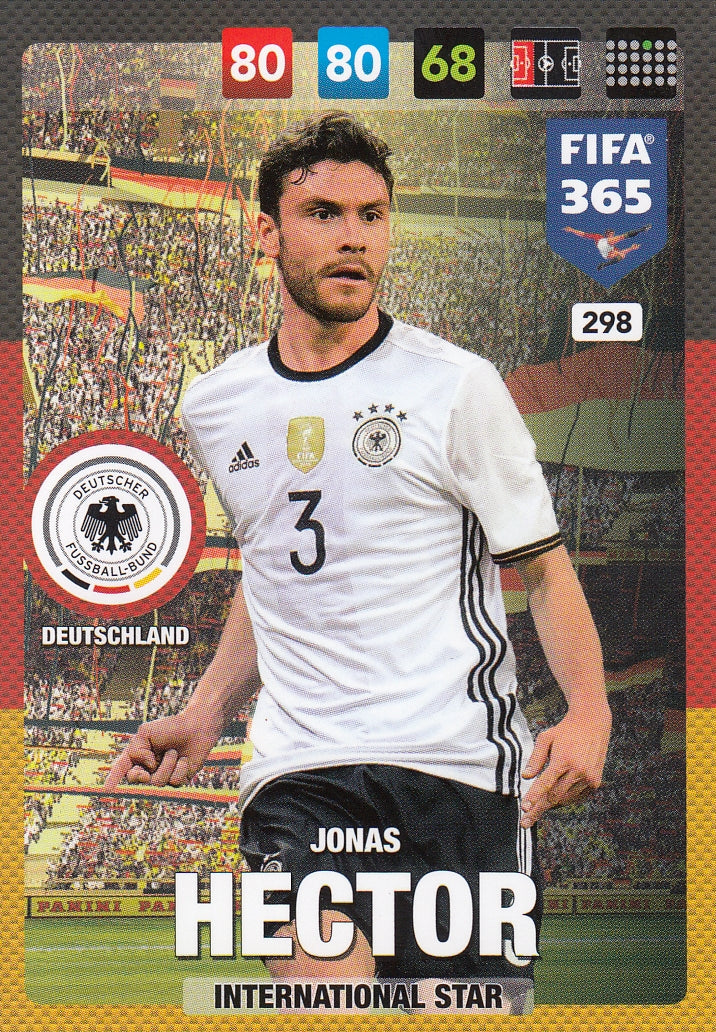 298. JONAS HECTOR - DEUTSCHLAND - INTERNATIONAL STAR