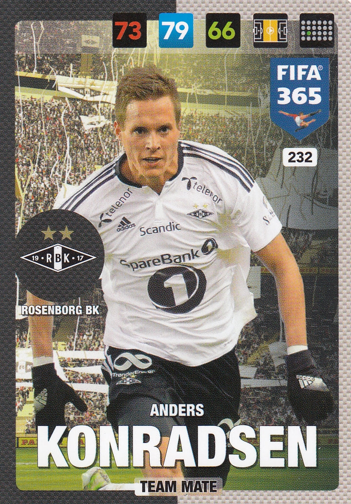 232. ANDERS KONRADSEN - ROSENBORG BK - TEAM MATE