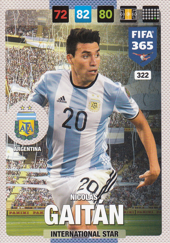 322. NICOLÁS GAITAN - ARGENTINA- INTERNATIONAL STAR