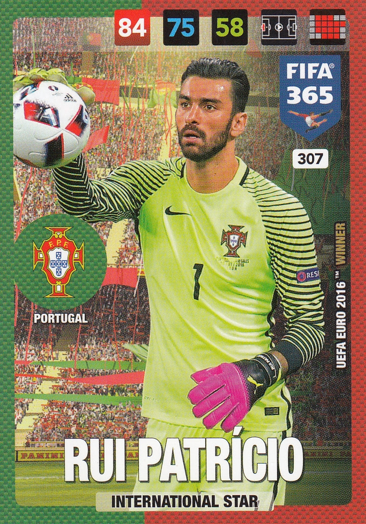 307. RUI PATRÍCIO - PORTUGAL - INTERNATIONAL STAR