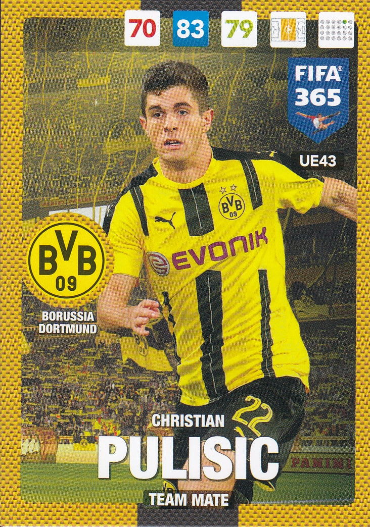 UE043 - CHRISTIAN PULISIC - BORUSSIA DORTMUND - TEAM MATE