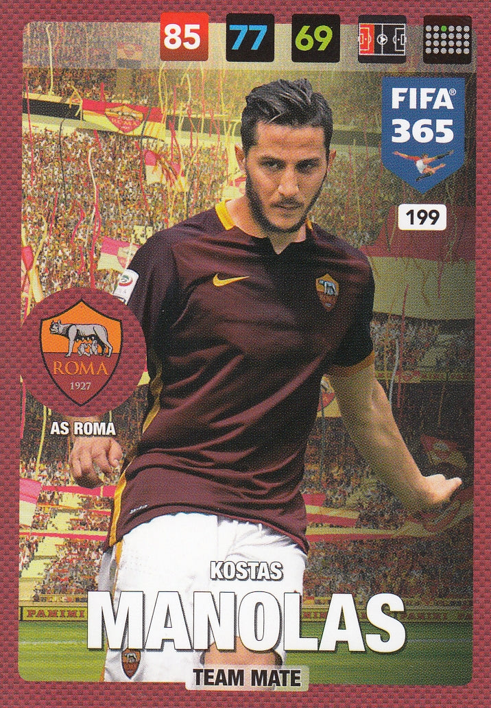 199. KOSTAS MANOLAS - AS ROMA - TEAM MATE