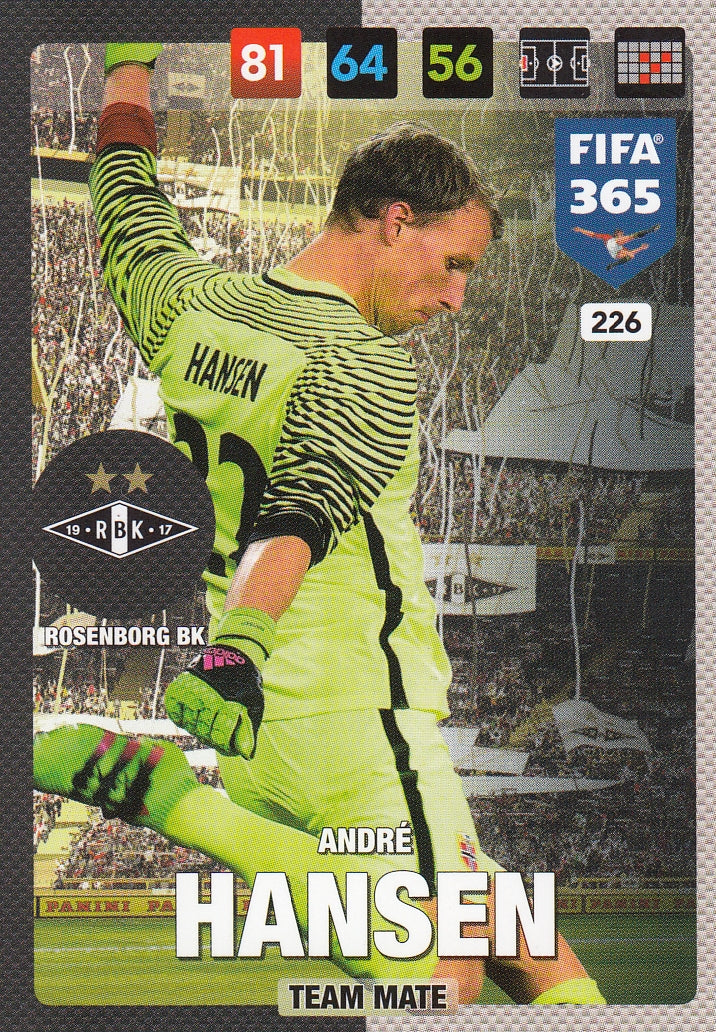 226. ANDRÉ HANSEN - ROSENBORG BK - TEAM MATE