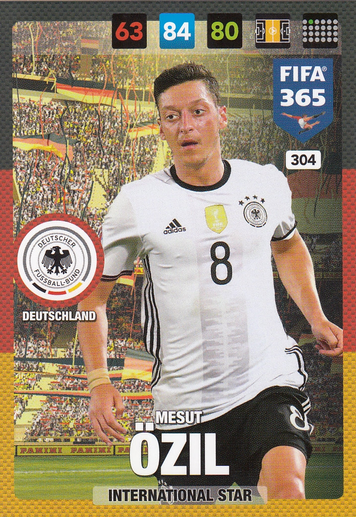304. MESUT ÖZIL - DEUTSCHLAND - INTERNATIONAL STAR
