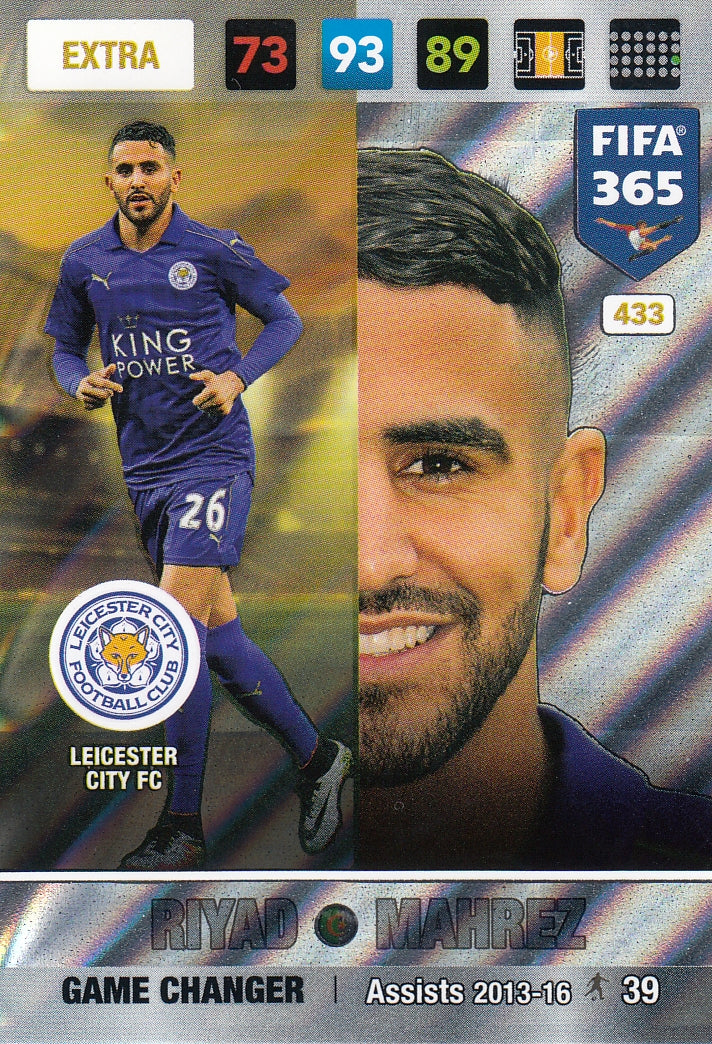 433. RIYAD MAHREZ - LEICESTER CITY FC - EXTRA - GAME CHANGER