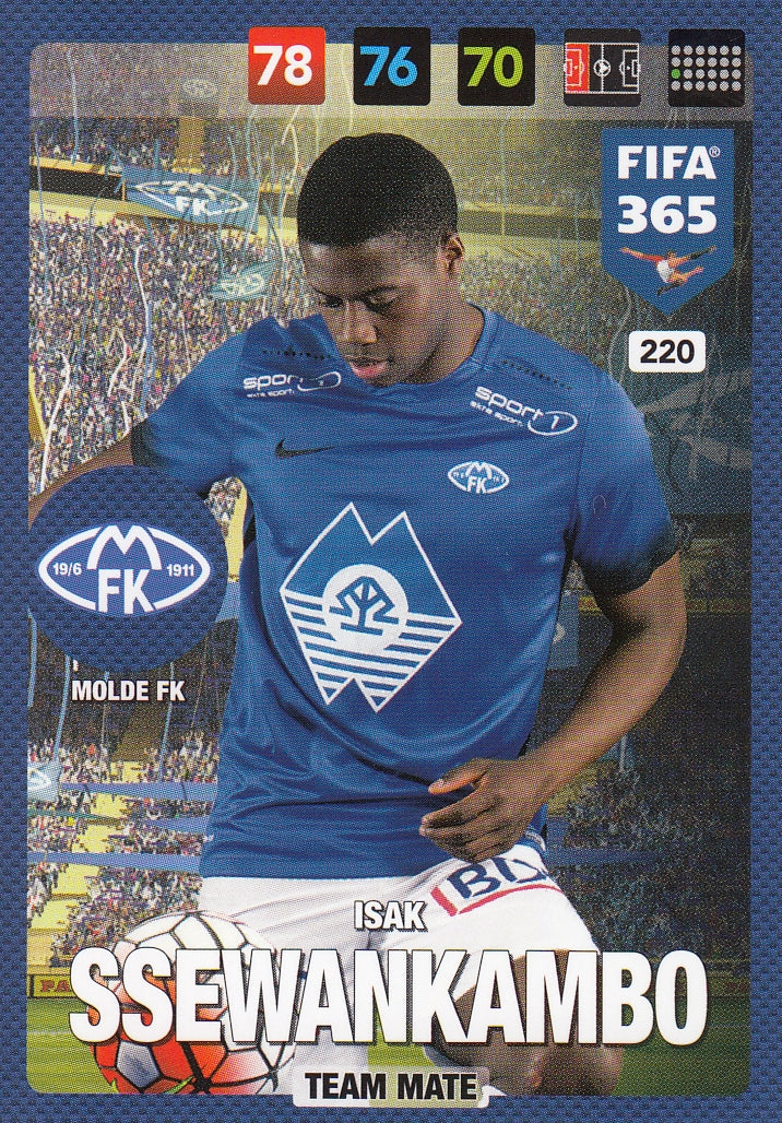 220. ISAK SSEWANKAMBO - MOLDE FK - TEAM MATE