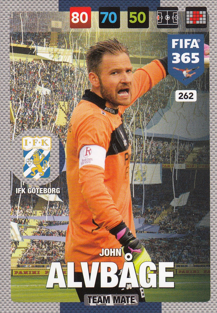 262. JOHN ALVBÅGE - IFK GÖTEBORG - TEAM MATE