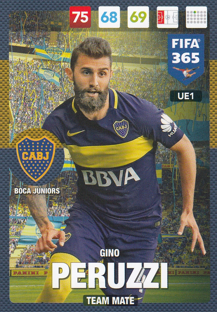 UE001 - GINO PERUZZI - BOCA JUNIORS - TEAM MATE