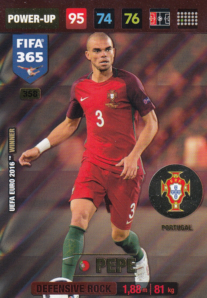 358. PEPE - PORTUGAL - POWER-UP - DEFENSIVE ROCK