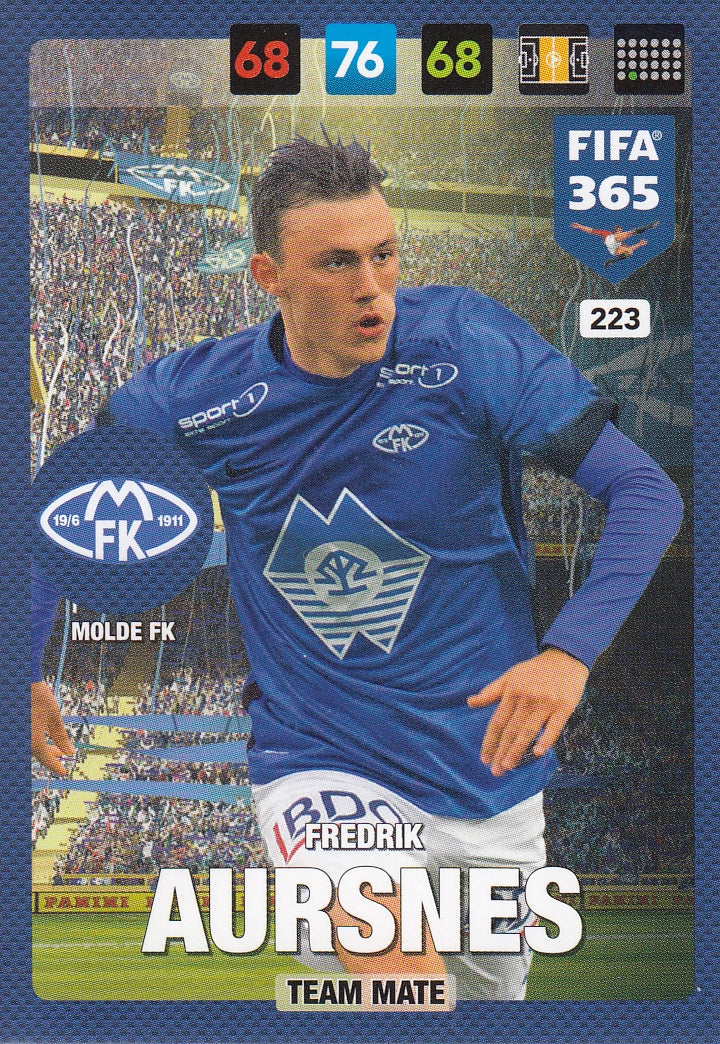 223. FREDRIK AURSNES - MOLDE FK - CLUB BADGE