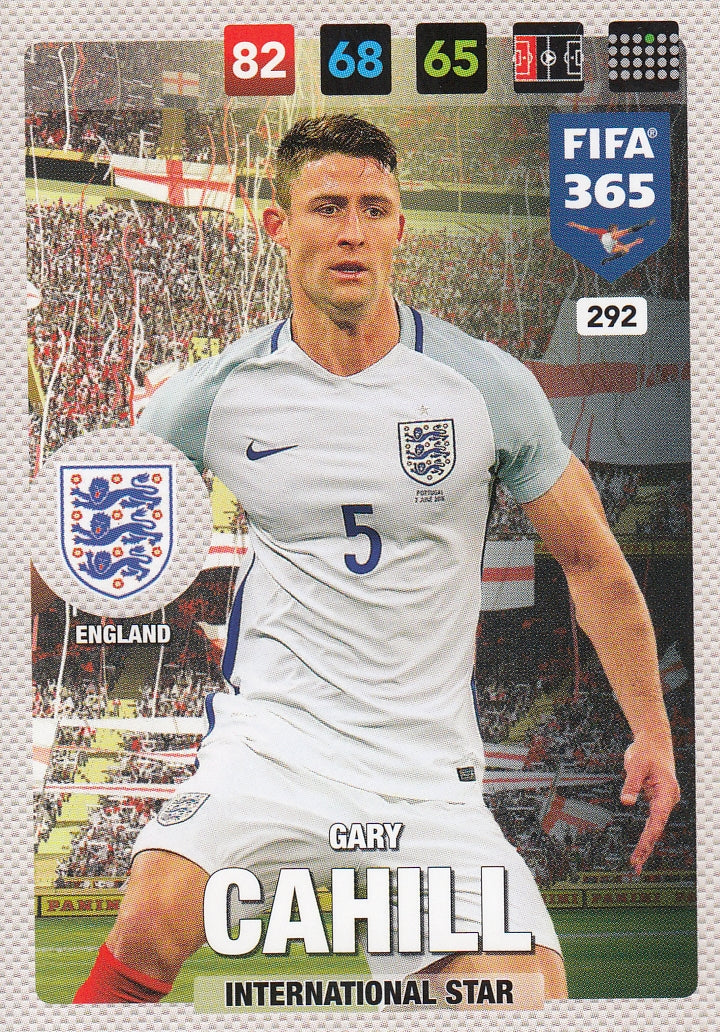 292. GARY CAHILL - ENGLAND - INTERNATIONAL STAR