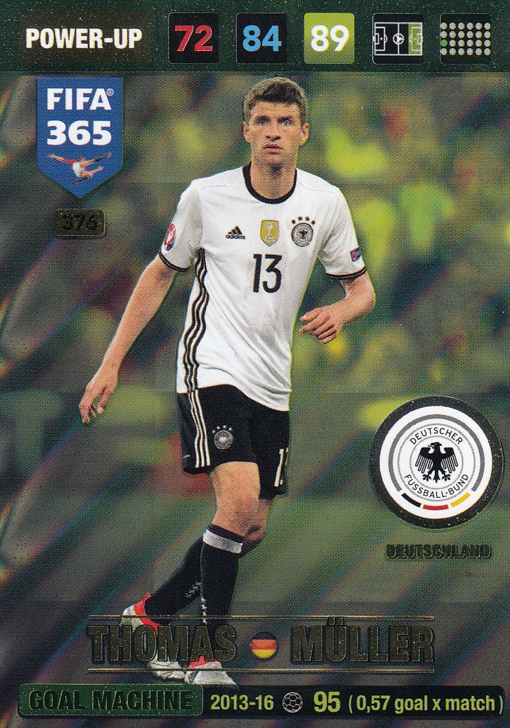376. THOMAS MÜLLER - DEUTSCHLAND - POWER-UP - GOAL MACHINE