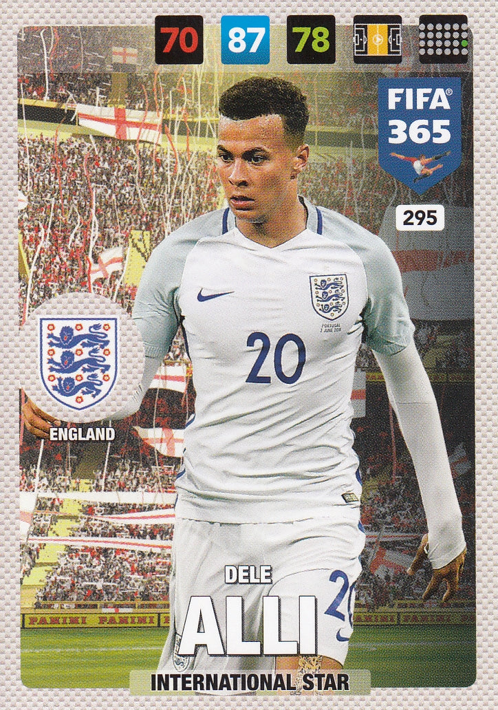 295. DELE ALLI - ENGLAND - INTERNATIONAL STAR