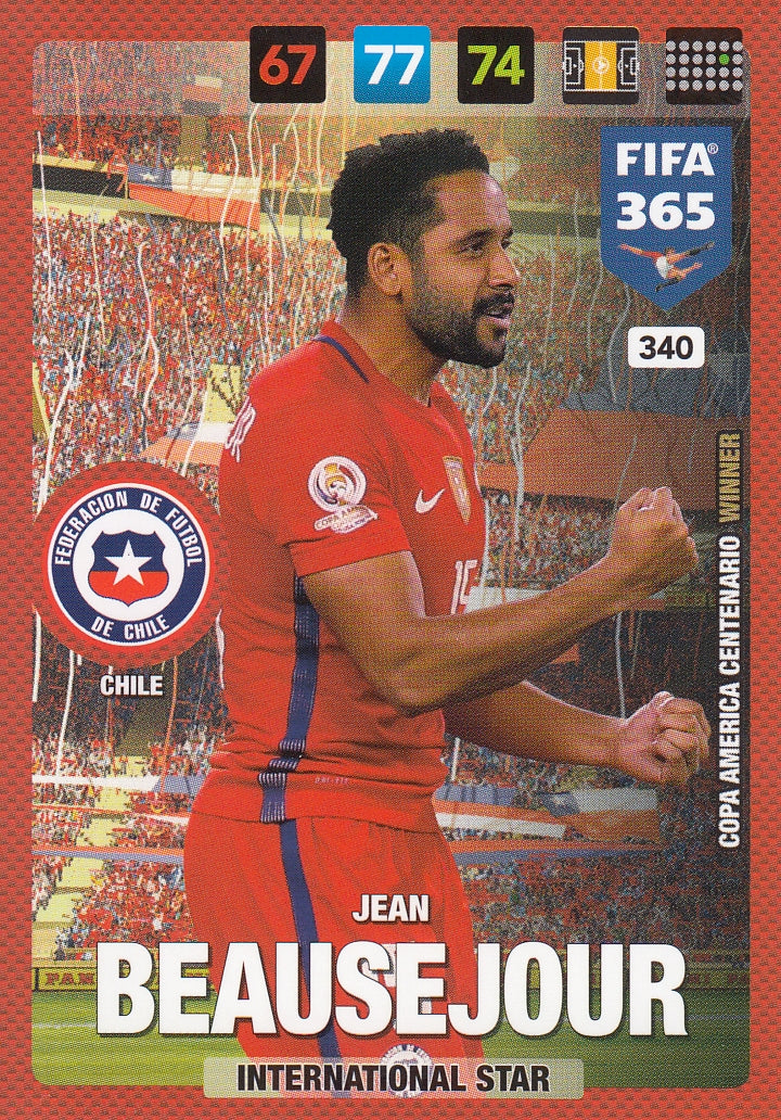 340. JEAN BEAUSEJOUR - CHILE - INTERNATIONAL STAR