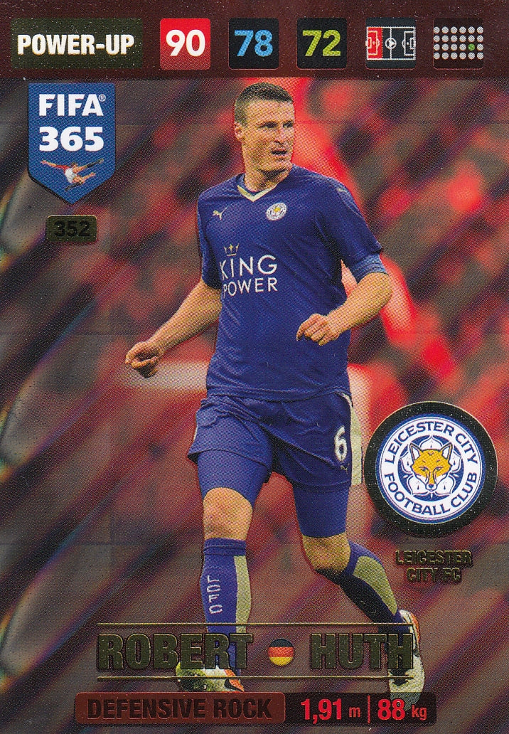 352. ROBERT HUTH - LEICESTER CITY FC - POWER-UP - DEFENSIVE ROCK