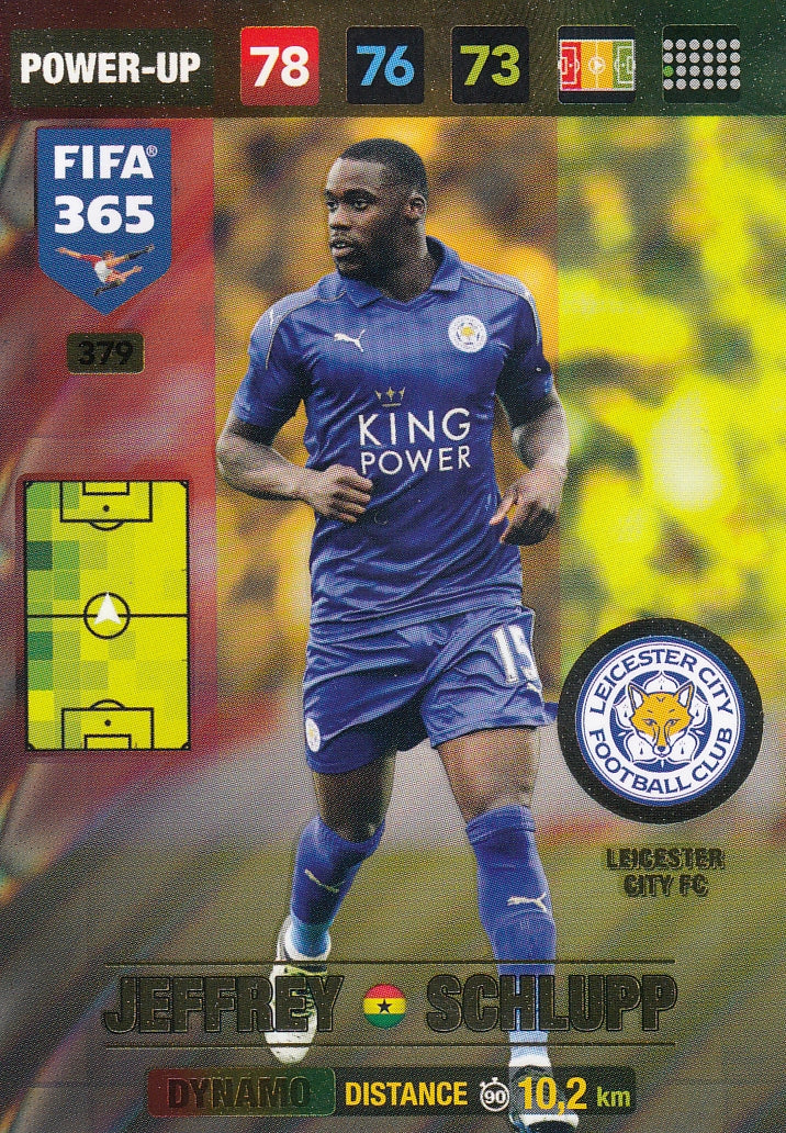 379. JEFFREY SCHLUPP - LEICESTER CITY FC - POWER-UP - DYNAMO