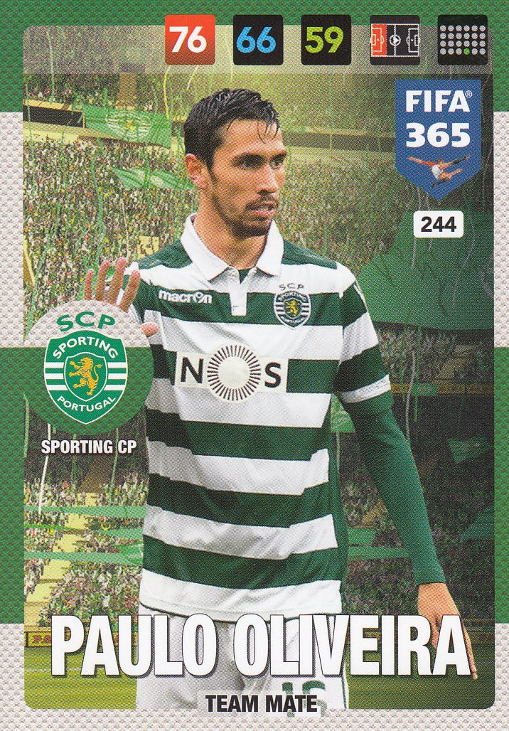 244. PAULO OLIVEIRA - SPORTING CP - TEAM MATE