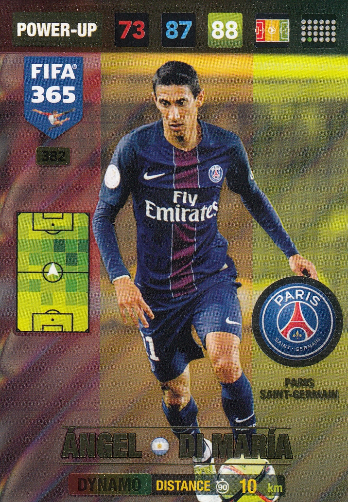 382. ÁNGEL DI MARIA - PARIS SAINT-GERMAIN - POWER-UP - DYNAMO