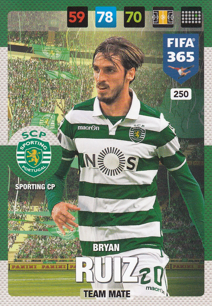 250. BRYAN RUIZ - SPORTING CP - TEAM MATE