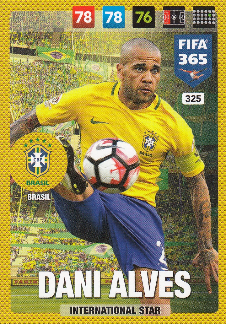 325. DANI ALVES - BRASIL - INTERNATIONAL STAR
