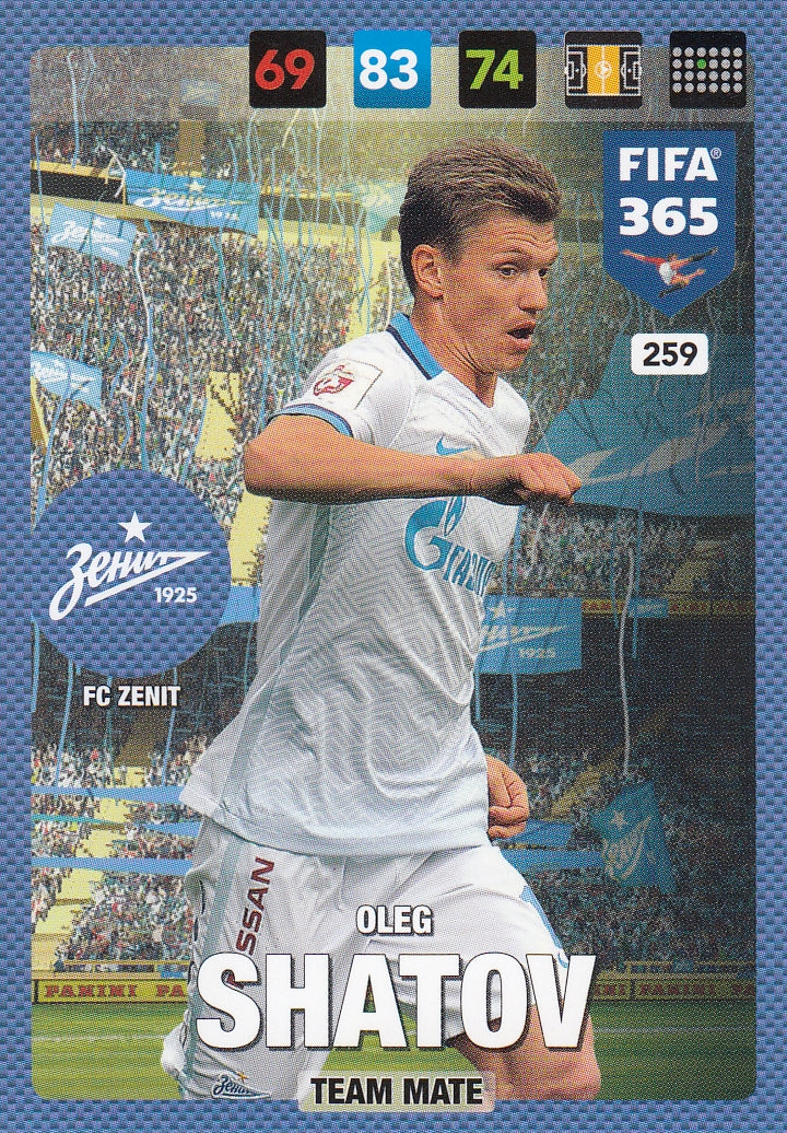 259. OLEG SHATOV - FC ZENIT - TEAM MATE