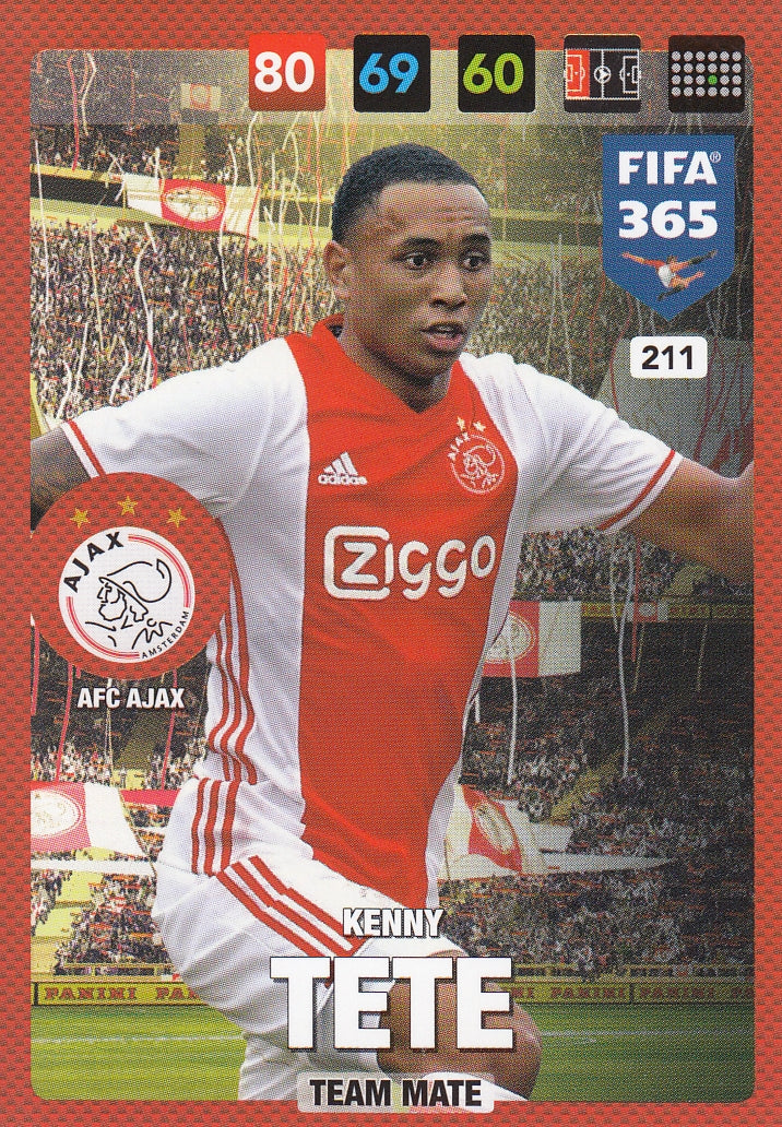211. KENNY TETE - AFC AJAX - TEAM MATE
