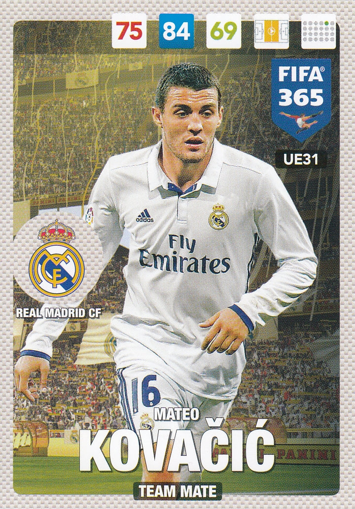 UE031 - MATEO KOVACIC - REAL MADRID CF - TEAM MATE