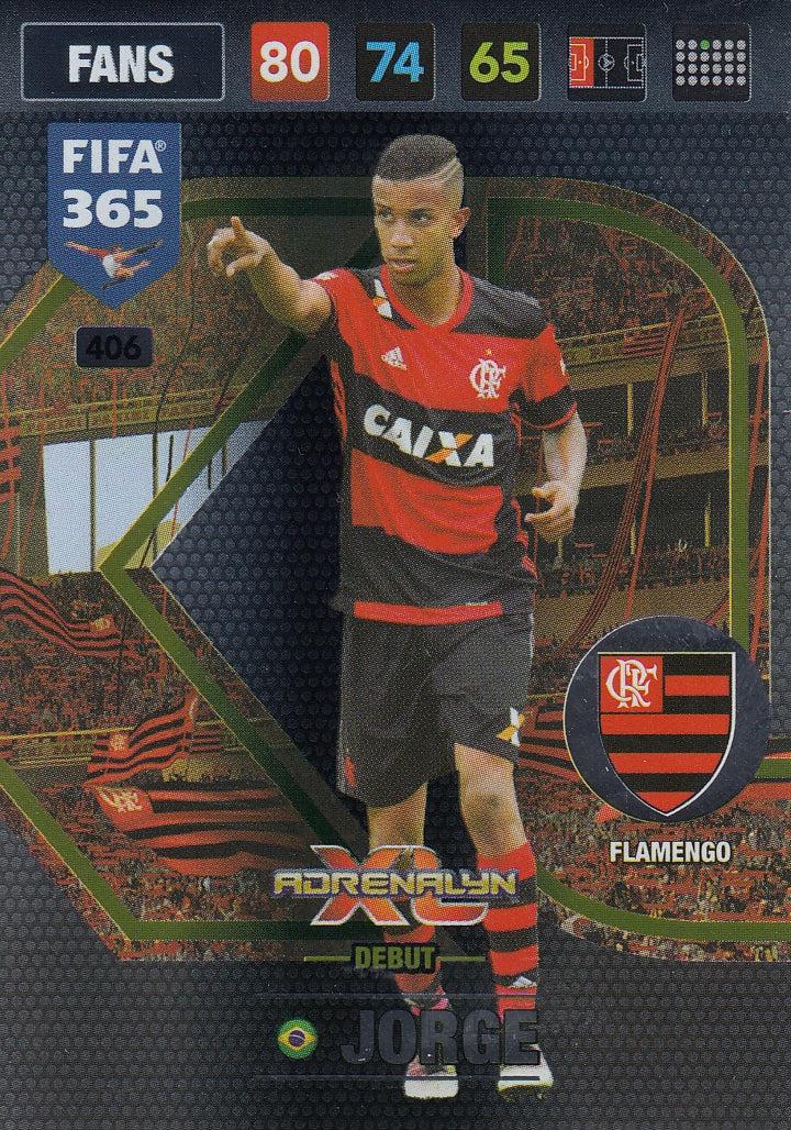 406. JORGE - FLAMENGO - FANS - DEBUT