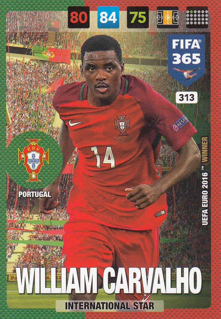 313. WILLIAM CARVALHO - PORTUGAL - INTERNATIONAL STAR